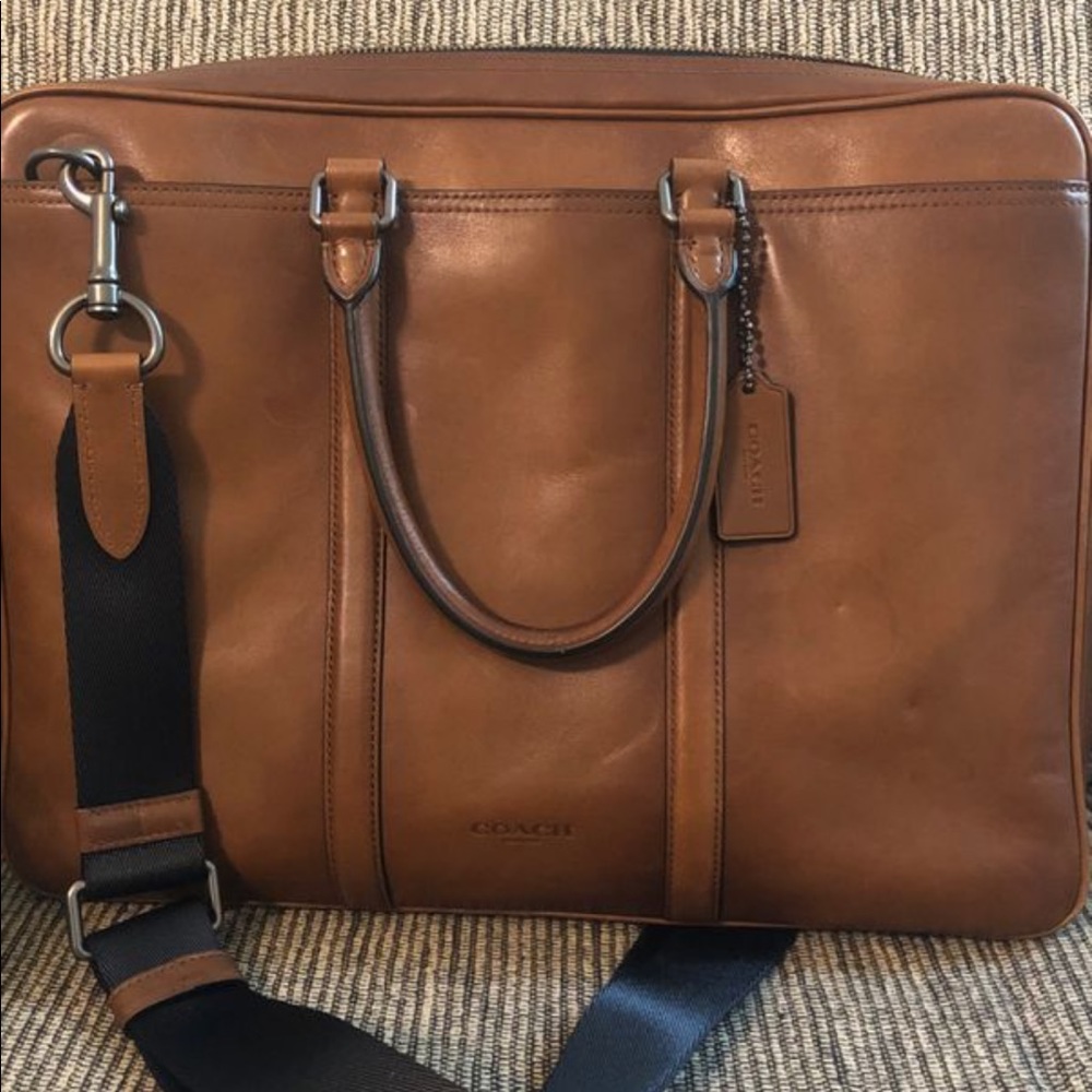 Coach Leather Briefcase